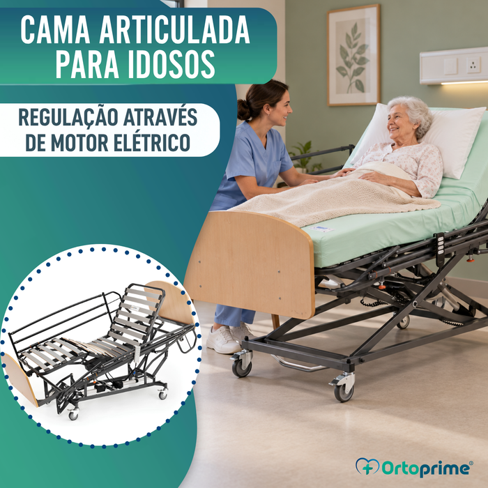 Cama com Elevador Móvel Articulado Elétrico - Pacote Resistance