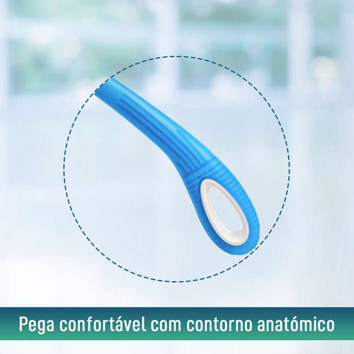 Escova Desembaraçante de Cabelo Cabo Comprido - Todo o Tipo de Cabelo