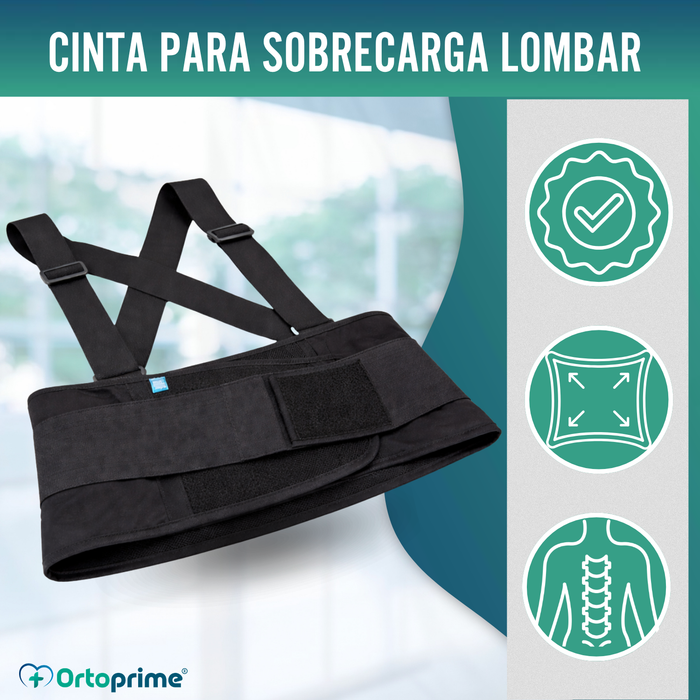Cinta Lombossagrada de Trabalho | Ortótese Ajustável