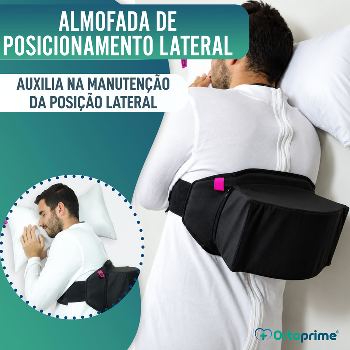 Cinturão com Almofada de Posição Lateral - Apneia do Sono