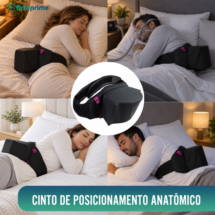 Cinturão com Almofada de Posição Lateral - Apneia do Sono