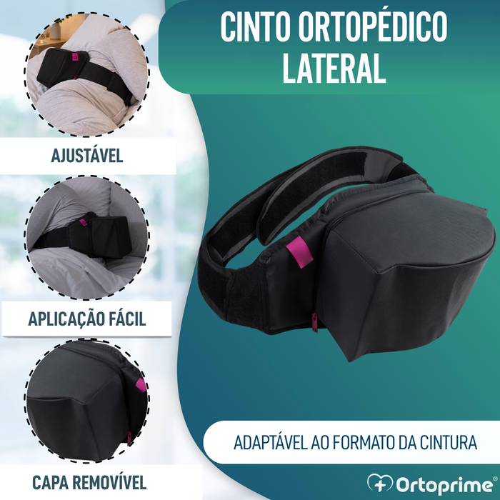 Cinturão com Almofada de Posição Lateral - Apneia do Sono