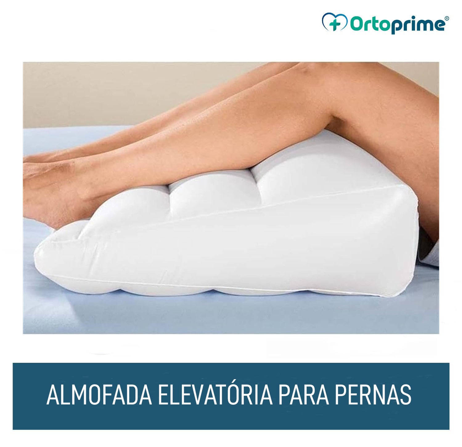 Almofada Insuflável para Elevação de Pernas e Costas— OrtoPrime.pt
