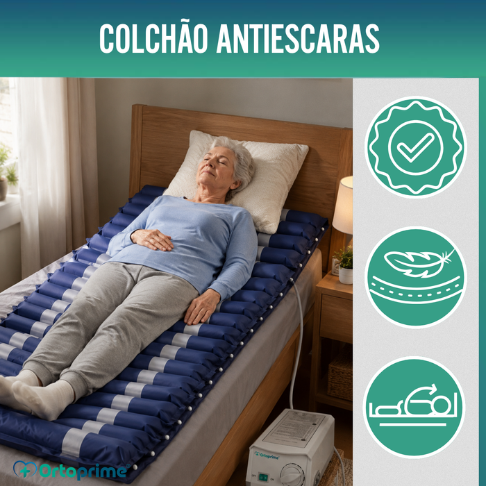 Colchão Anti-Escaras com Compressor MAXIPLUS