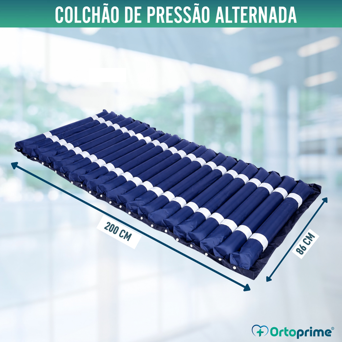 Colchão de Ar Antiescaras com Compressor Silence para Cama