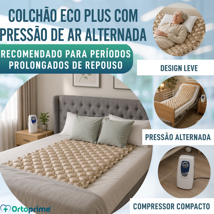 Colchão Anti-Escaras com Compressor ECO PLUS