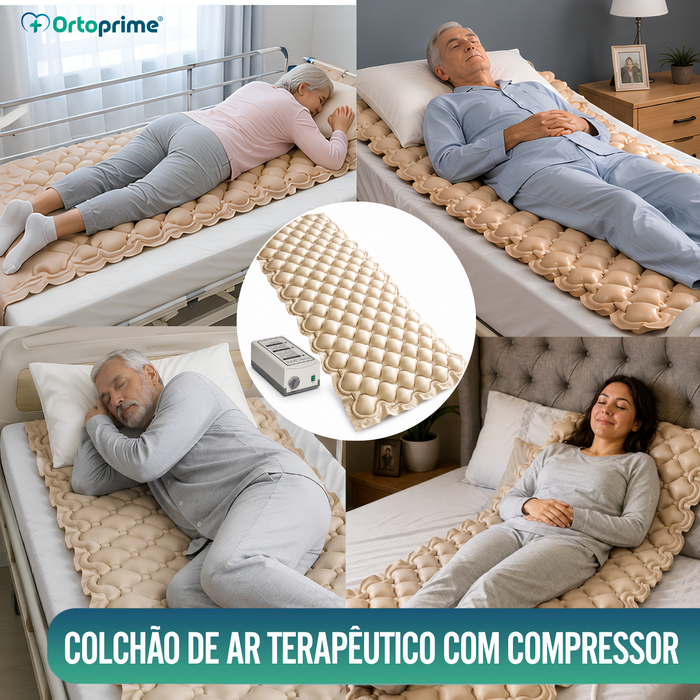 Colchão Anti-Escaras com Compressor CONFORTO