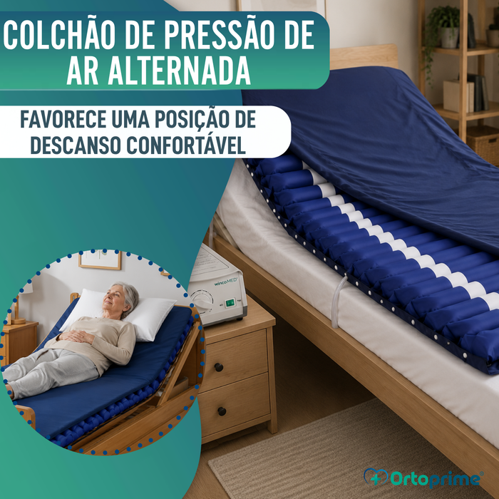 Colchão Anti-Escaras com Compressor MAXIPLUS