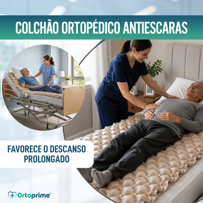 Colchão Anti-Escaras com Compressor CONFORTO