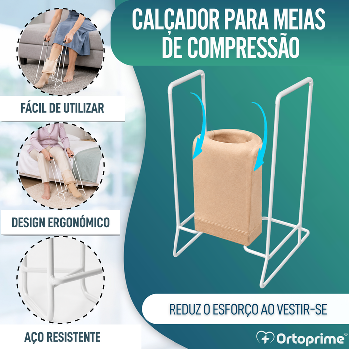 Calçador de Meias e Meias de Compressão | Ajudas para Vestir