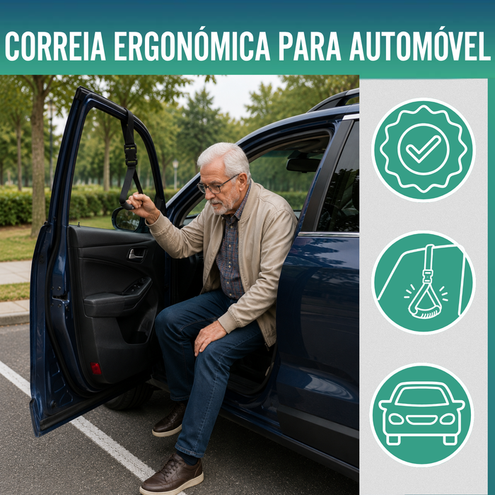 Correia de Saída do Carro com Pega Ergonómica