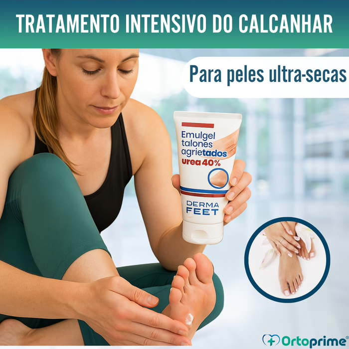 Gel para Calcanhares Rachados | Concentração de Ureia 40%