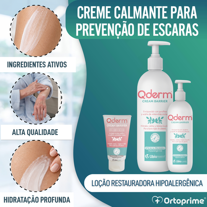 Creme de Óxido de Zinco Anti-Escaras - Para Pele Irritada