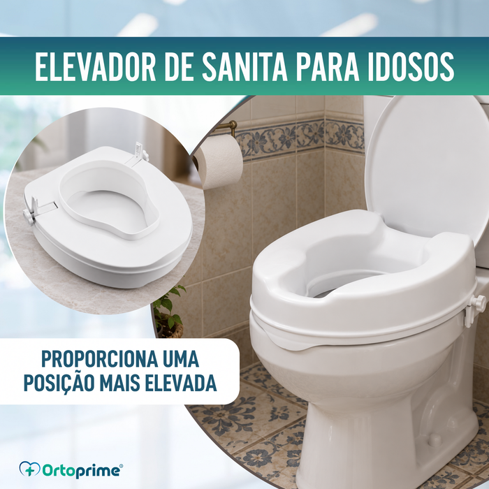 Alteador de WC Com e Sem Tampa - Resistência até 223kg