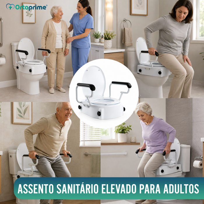 Alteador de Sanita Inclinável OrtoPrime Conforto