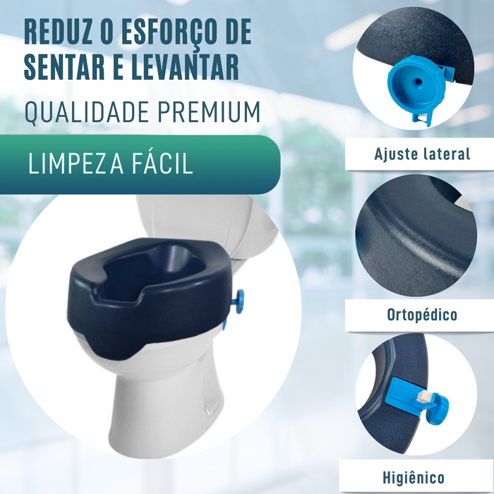 Elevador WC 10 cm Macio | Alçador WC Adultos