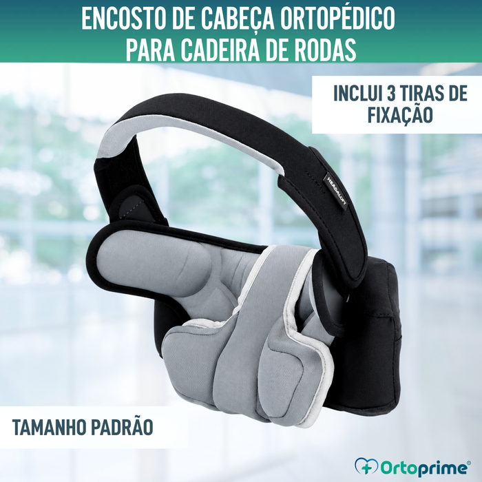 Encosto de Cabeça para Cadeira de Rodas Ajustável | 2 Modelos
