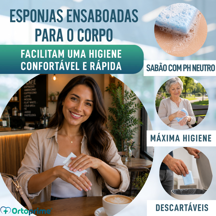 Caixa de Esponjas Descartáveis - 1800 Unidades