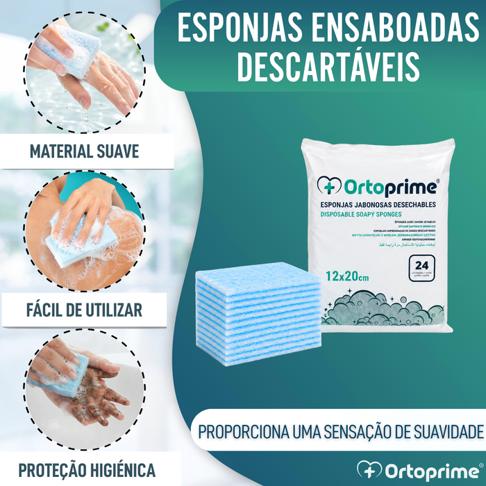 Caixa de Esponjas Descartáveis - 1800 Unidades