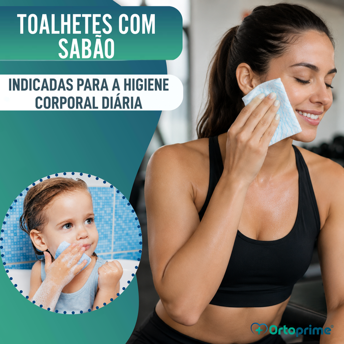 Esponjas de Sabão Descartáveis para Bebés e Adultos