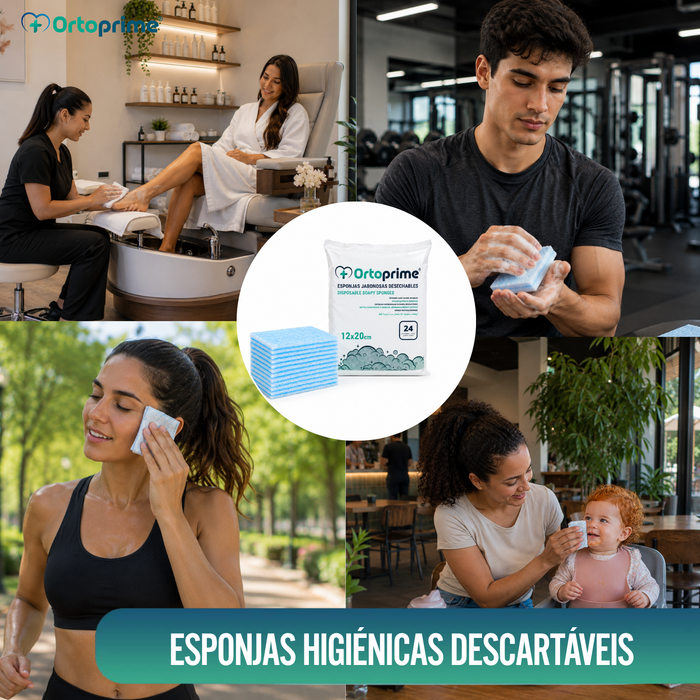 Caixa de Esponjas Descartáveis - 1800 Unidades