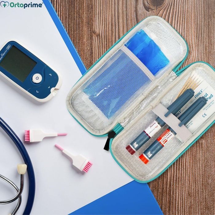 Estojo para Insulina com Termómetro | Frigorífico para Diabéticos