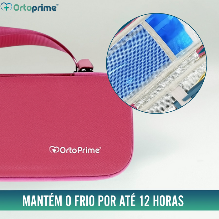 Estojo para Diabéticos | Porta Insulina com Géis de Frio