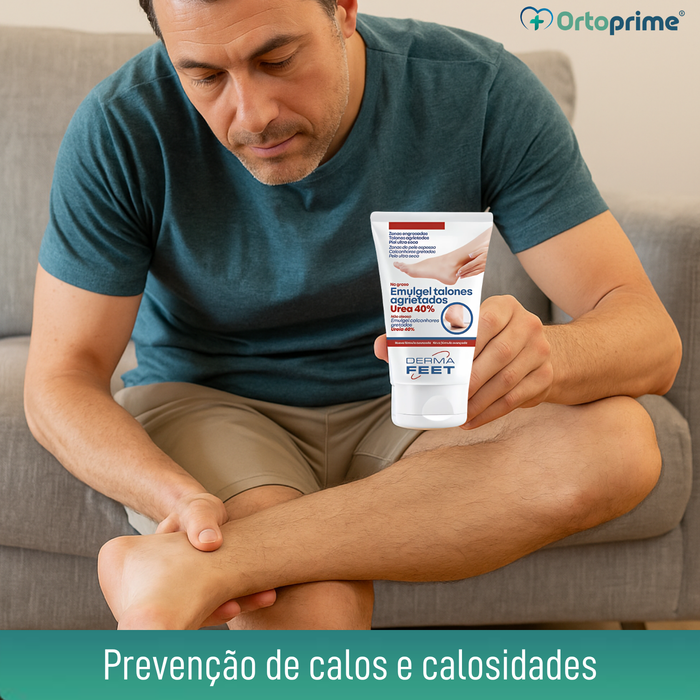 Gel para Calcanhares Rachados | Concentração de Ureia 40%