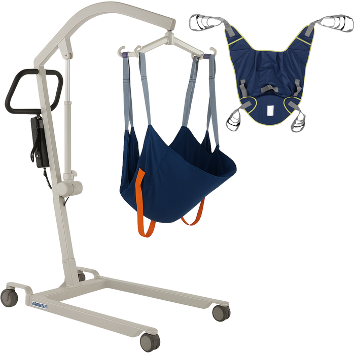 Grua Robusta para Movimentar Pacientes com Arnês em 2 Tamanhos