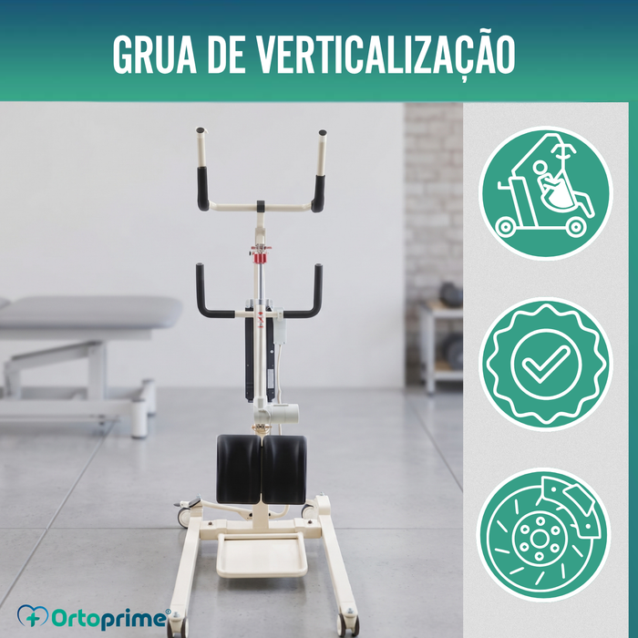Grua Elétrica de Levantamento de Peso com Arnês - Mobilidade Reduzida