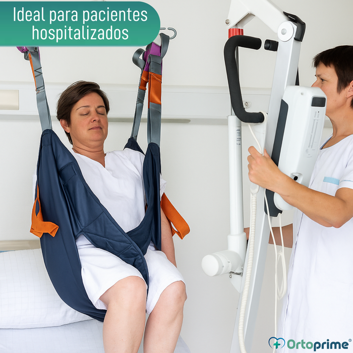 Grúa Elétrica para Transporte de Pacientes | Sem Arnês