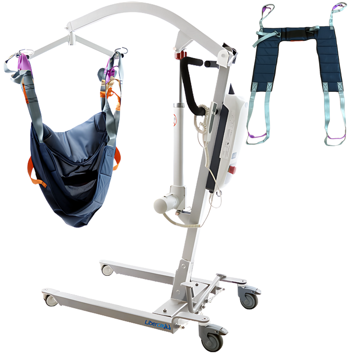 Grúa para Elevar Paciente com Arnês de Ajuste Rápido