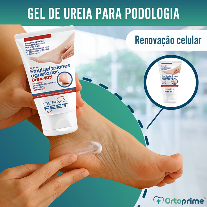 Gel para Calcanhares Rachados | Concentração de Ureia 40%