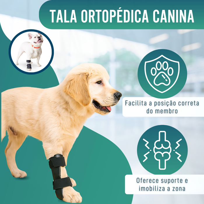 Férula de Carpo para Perro | Suporte Canino em 5 Tamanhos