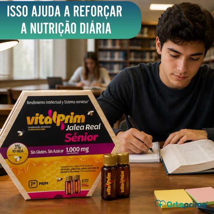 Geleia Real para Intelecto e Sistema Nervoso
