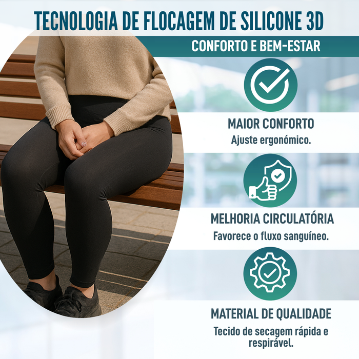 Leggings Move One de Compressão | Mallas Drenagem Linfática