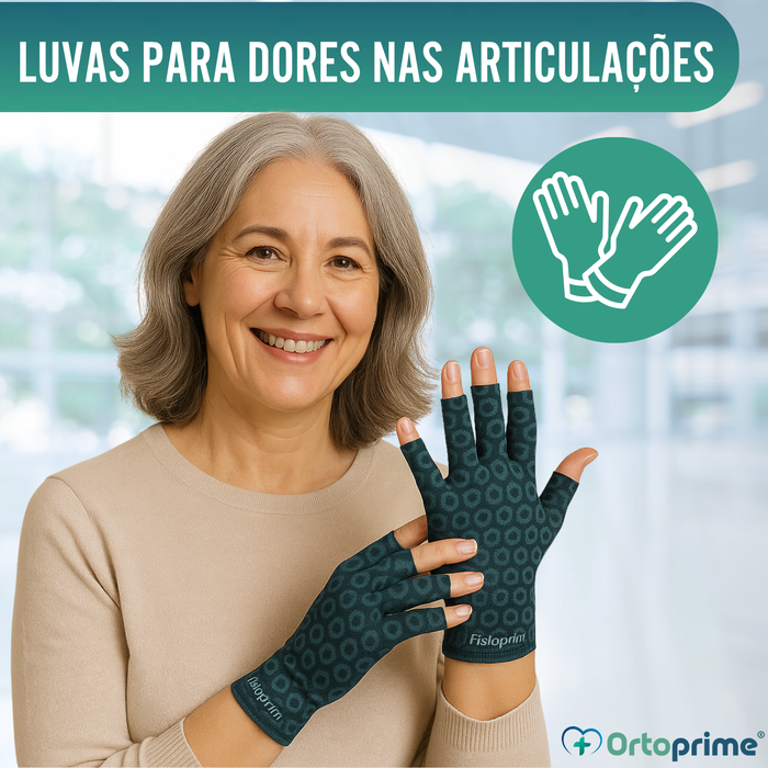 Luvas Terapêuticas para Artrose | Tecido Técnico Elástico