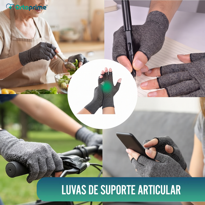 Pacote de Luvas de Compressão - Anti-Artrite