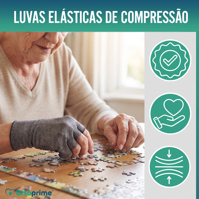 Pacote de Luvas de Compressão - Anti-Artrite