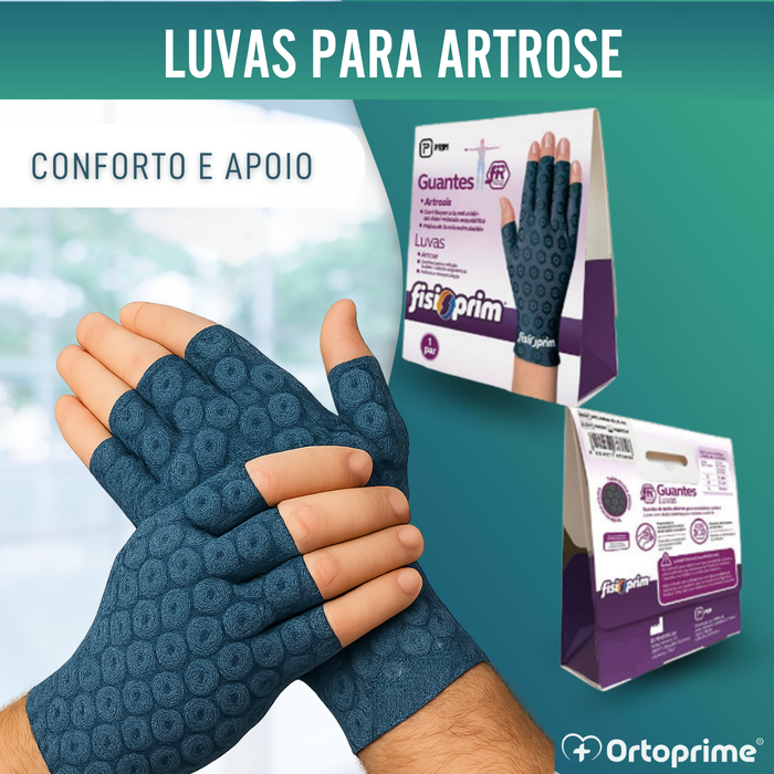 Luvas Terapêuticas para Artrose | Tecido Técnico Elástico