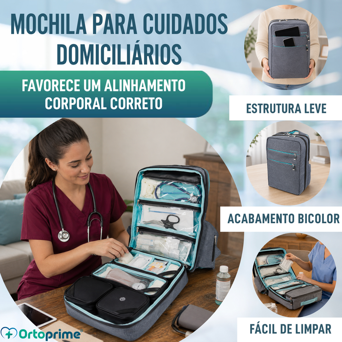 Mochila Urbana para Visitas Domiciliares