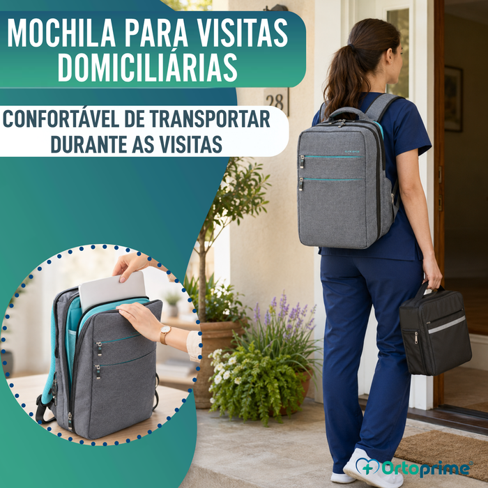 Mochila Urbana para Visitas Domiciliares