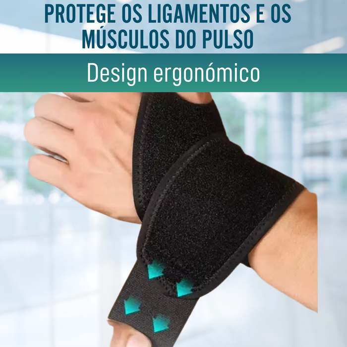 Munhequeira para Tendinite | Suporte para Pulso em Neopreno