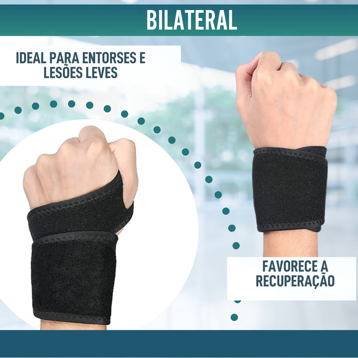 Munhequeira para Tendinite | Suporte para Pulso em Neopreno