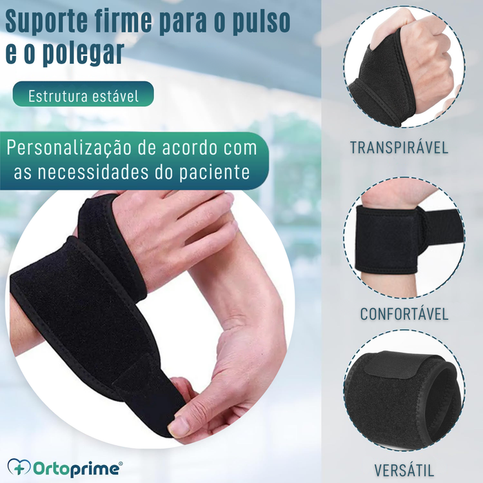 Munhequeira para Tendinite | Suporte para Pulso em Neopreno