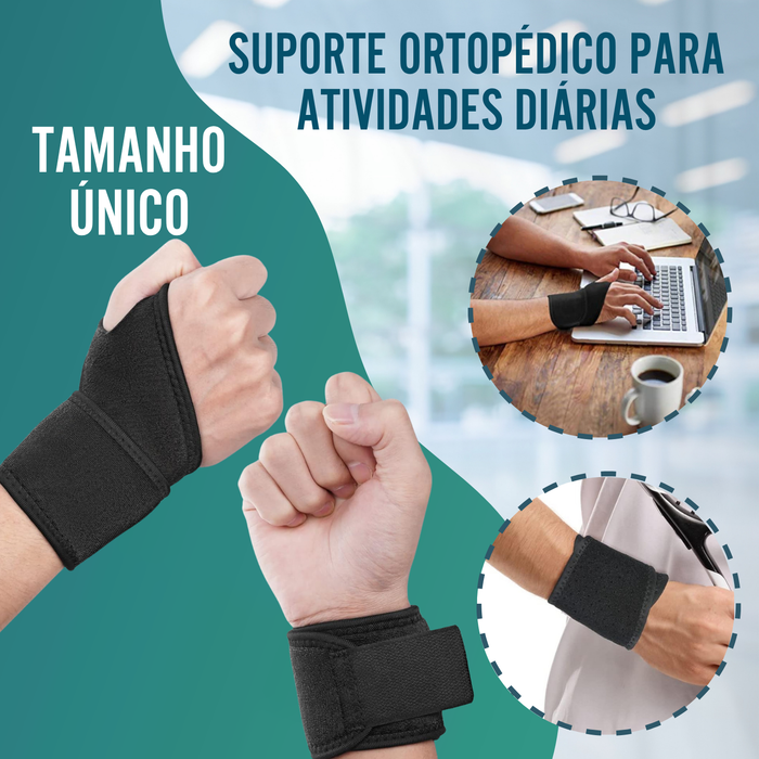 Munhequeira para Tendinite | Suporte para Pulso em Neopreno