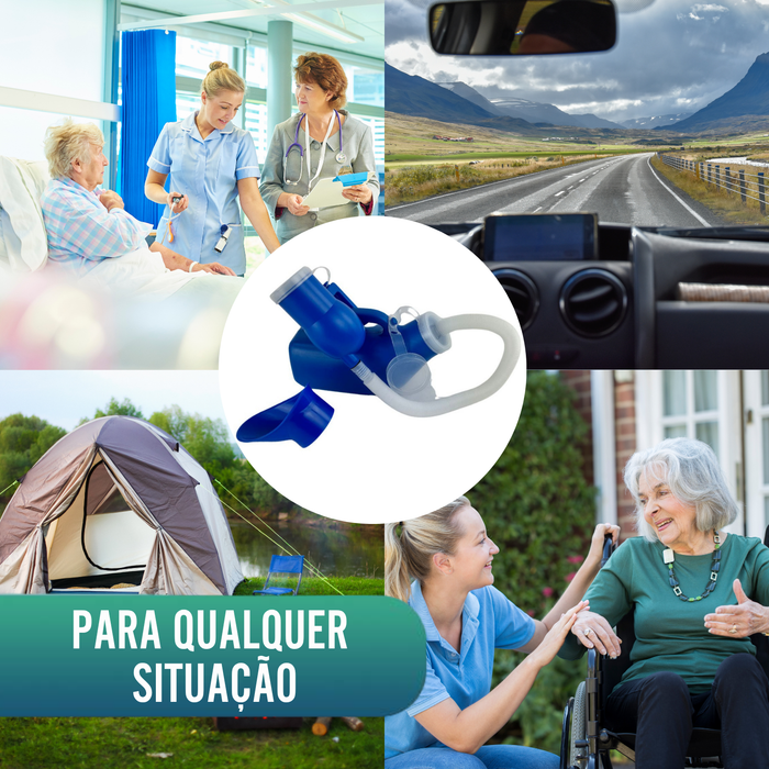 Urinol Portátil Unissexo 1200 ml para Adultos e Crianças