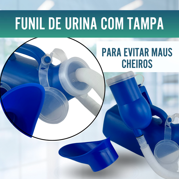 Urinol Portátil Unissexo 1200 ml para Adultos e Crianças