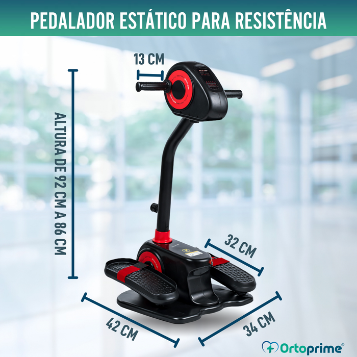 Pedaleira Elíptica para Braços e Pernas | Digital