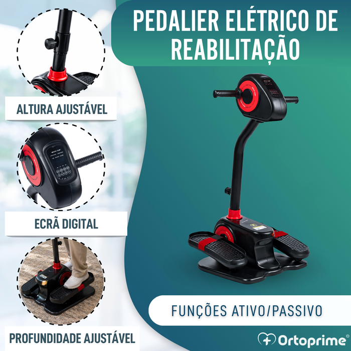 Pedaleira Elíptica para Braços e Pernas | Digital